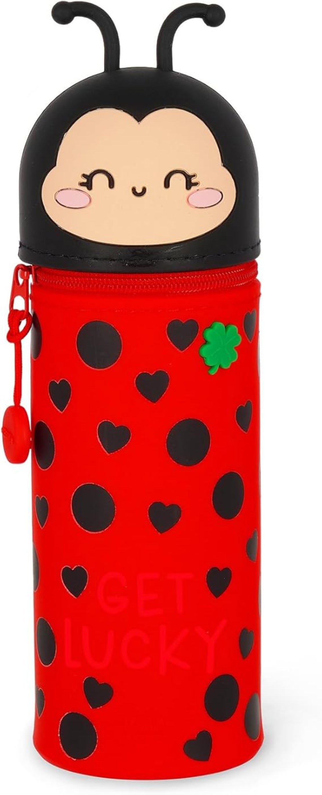 LEGAMI Kawaii 2-in-1 Federmappe & Stifthalter – Ladybug