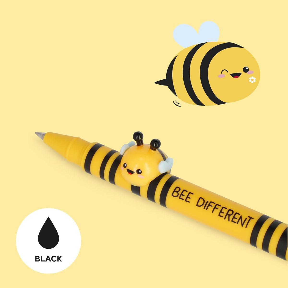 LEGAMI Gel Pen Lovely Friends Biene – Schwarz, 0,5 mm