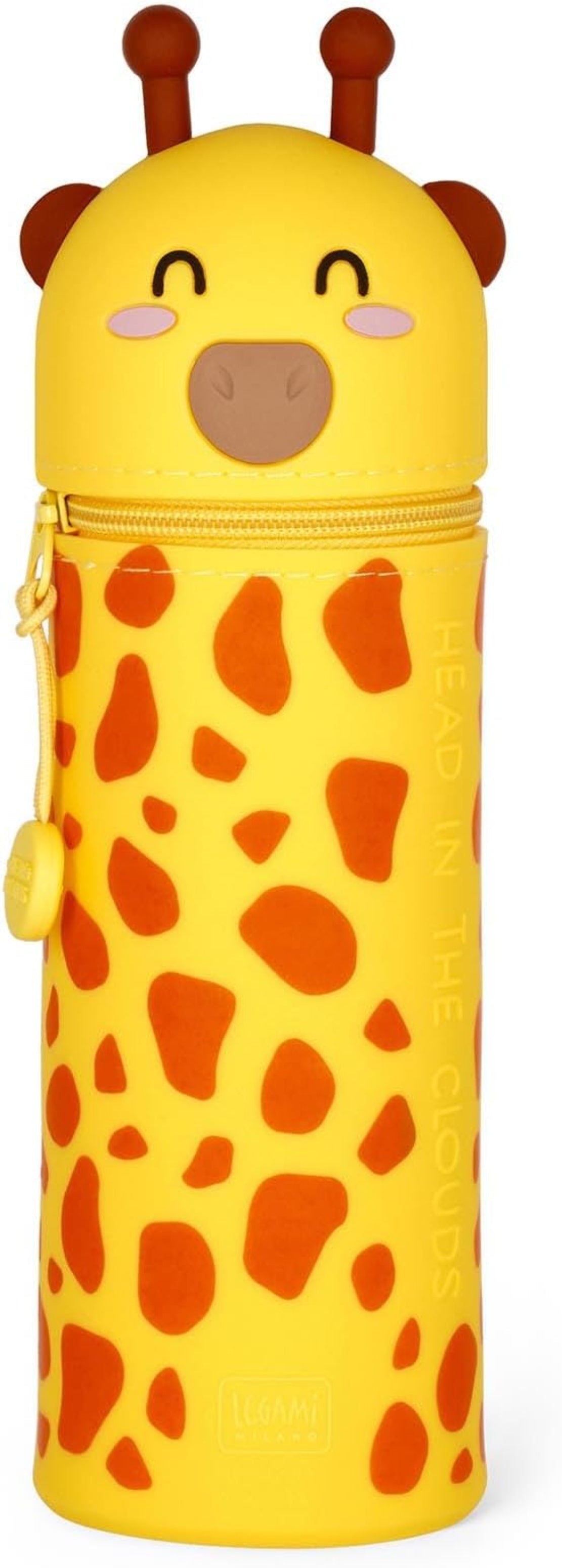 LEGAMI Kawaii 2-in-1 Federmappe & Stifthalter – Giraffe