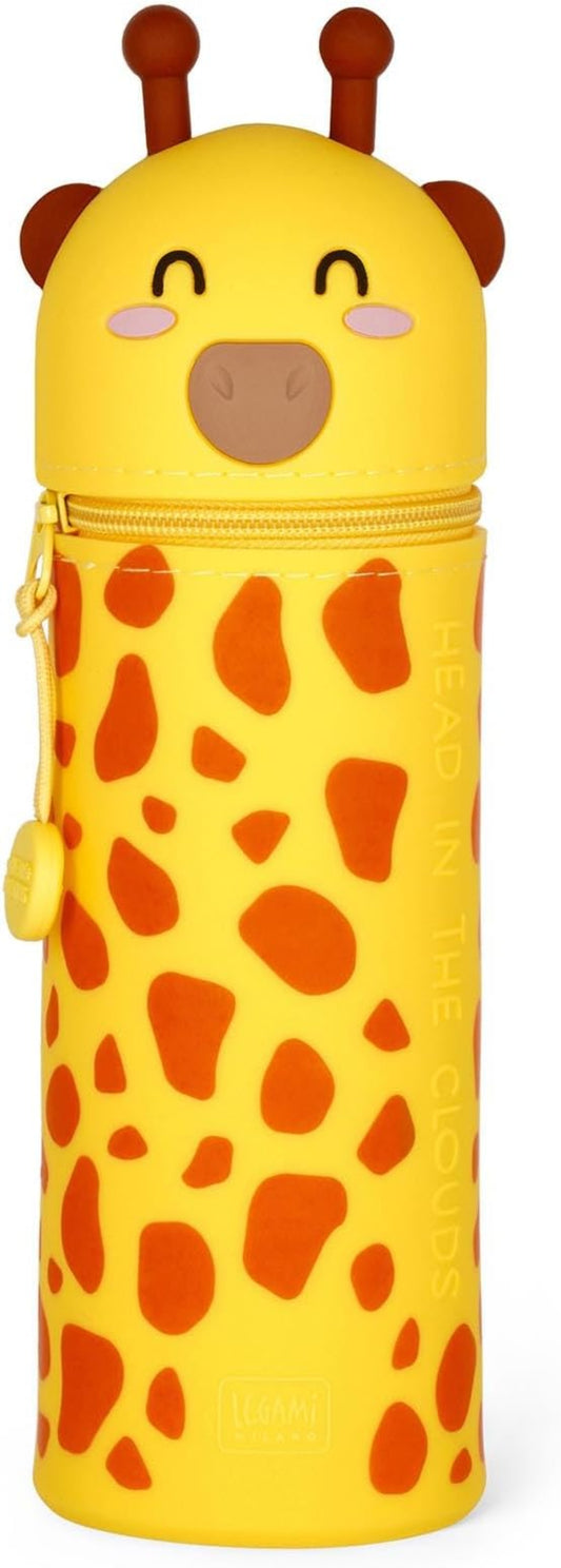 LEGAMI Kawaii 2-in-1 Federmappe & Stifthalter – Giraffe