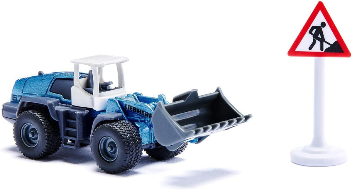 SIKU 6336 Geschenkset Baustelle – LKW, Gabelstapler & Radlader