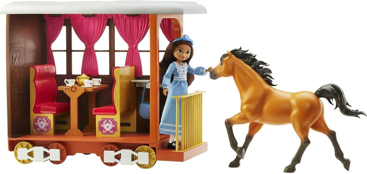 Spirit Zug-Abenteuer Spielset - Frei und ungezähmt HBT15
