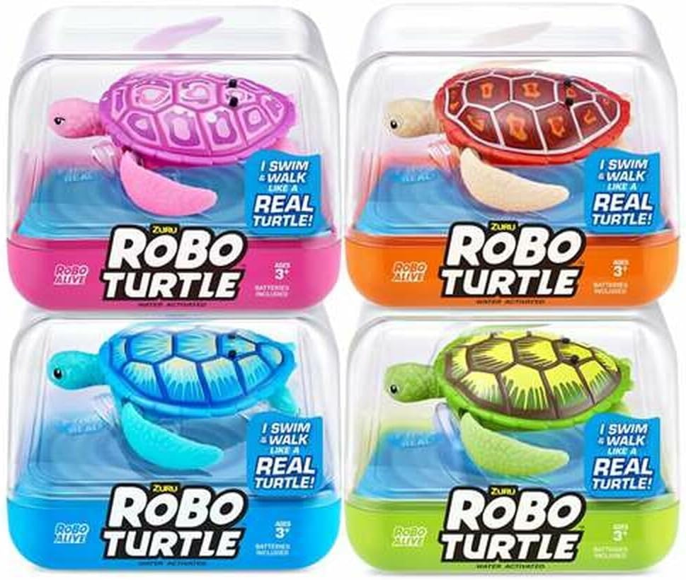Robo Alive Schildkröte Serie 1 1 Stück aus 4 Farben zufällig