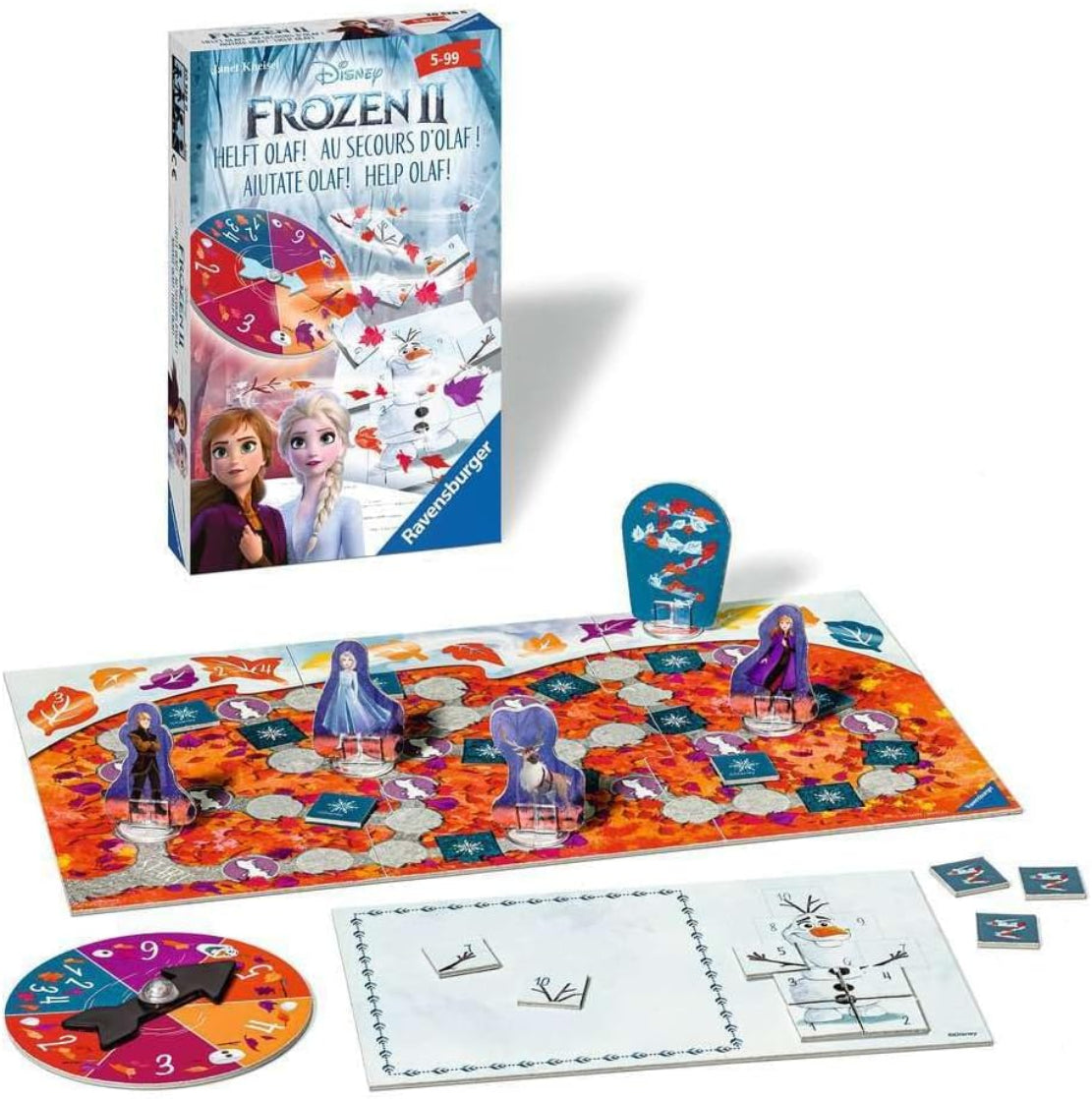 Ravensburger Frozen 2 – Helft Olaf! Gesellschaftsspiel