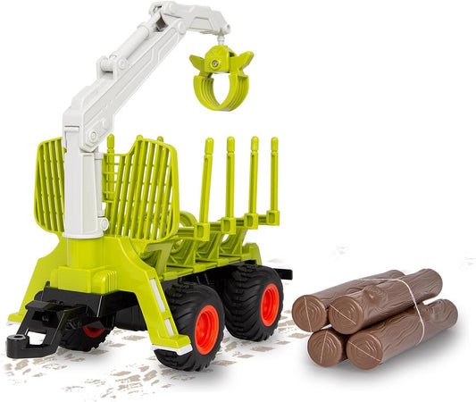 JAMARA Holzrückewagen mit Kranarm 1:24S | Forstwirtschaft