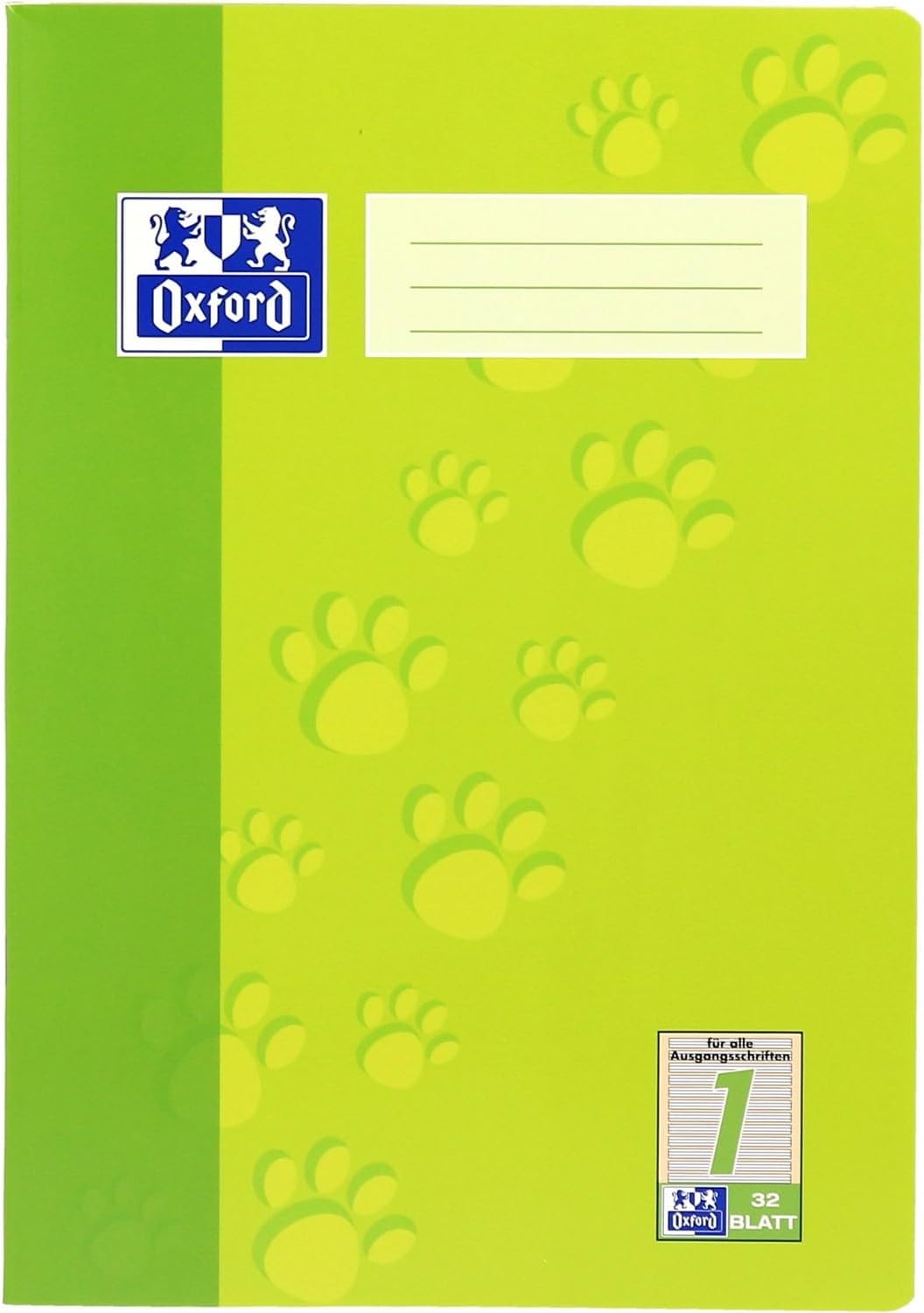 Oxford Schulheft A4 Lin1 – 32 Blatt, Cover zufällig