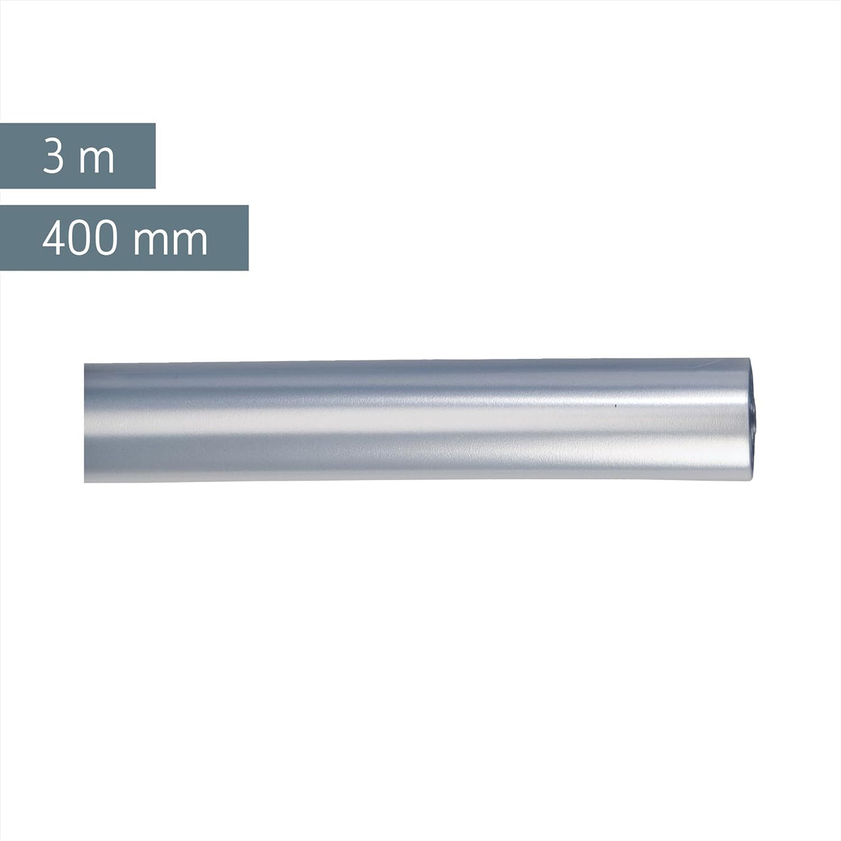 Buchfolie Transparent 3m - Premium Polypropylen 55µ Meterware
