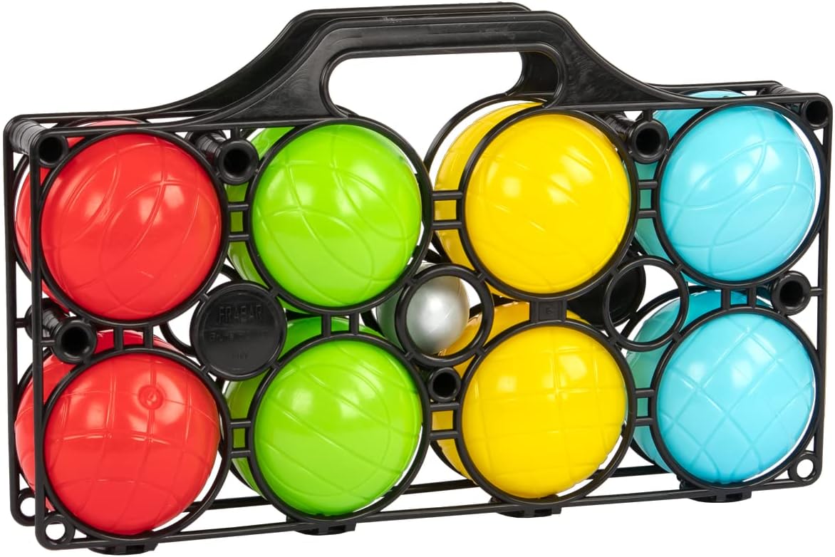 Idena Boccia-Set 8 Kugeln Kunststoff für 2–4 Personen