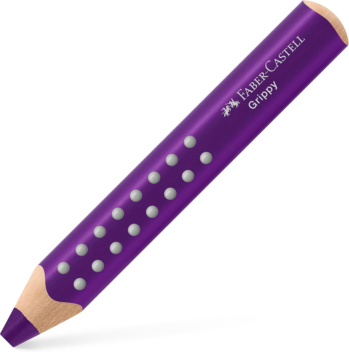 Faber-Castell Grippy 3-in-1 Malstift Traubenlila Jumbo