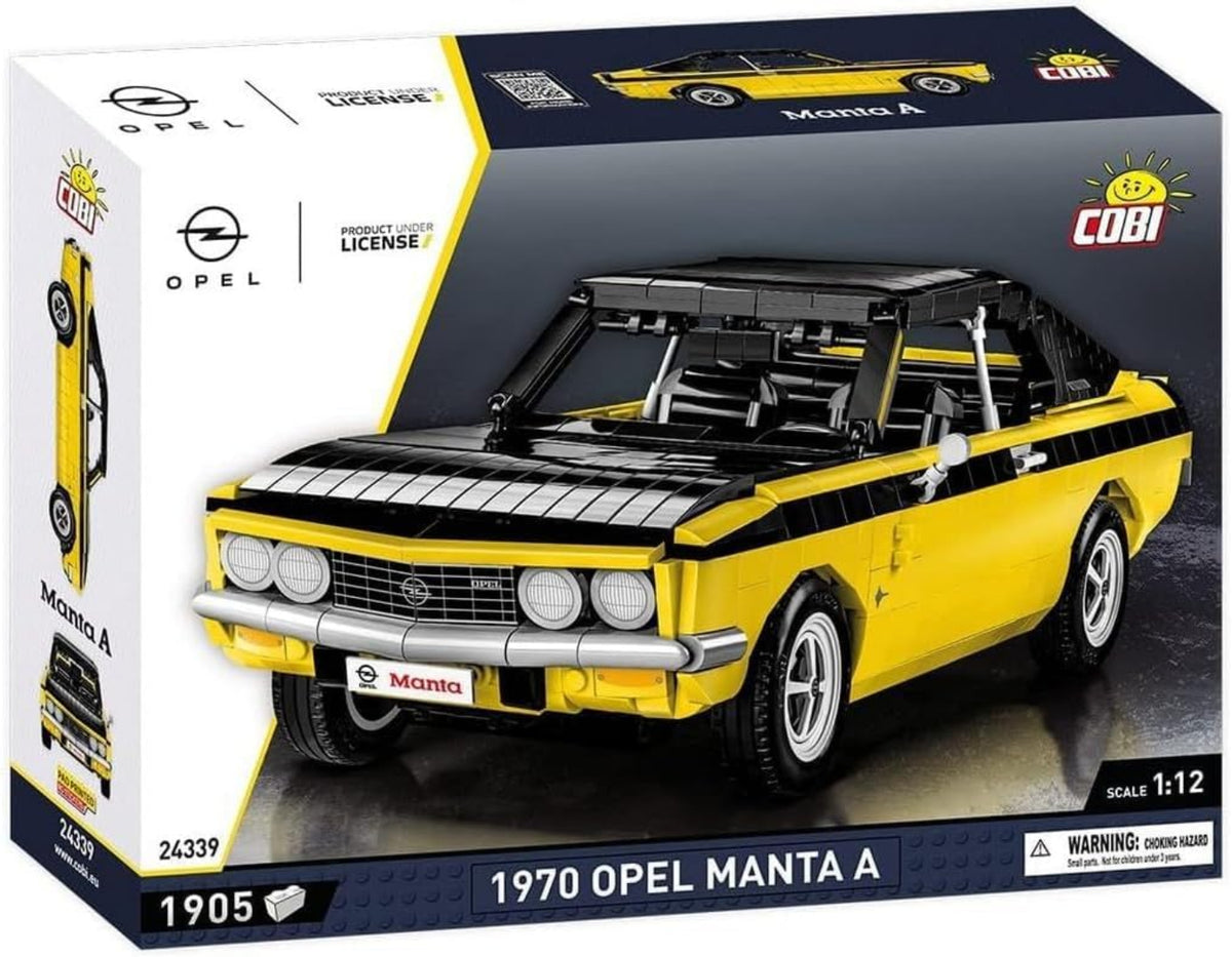 COBI 1970 Opel Manta A Bauset 1:12 – 1.905 Teile (24339)