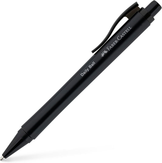 Faber-Castell Daily Ball XB Kugelschreiber schwarz, Schreibfarbe blau