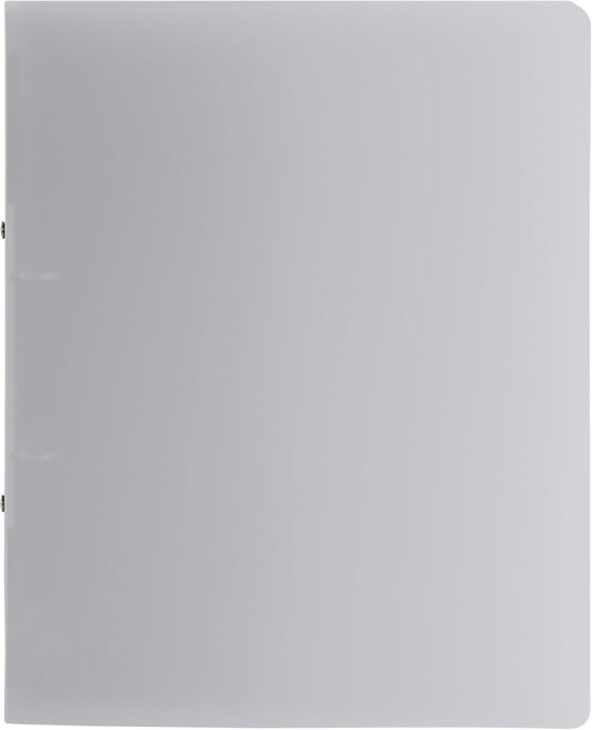 BRUNNEN Ringbuch A4 16mm 2 Ringe silber – PP-Folie