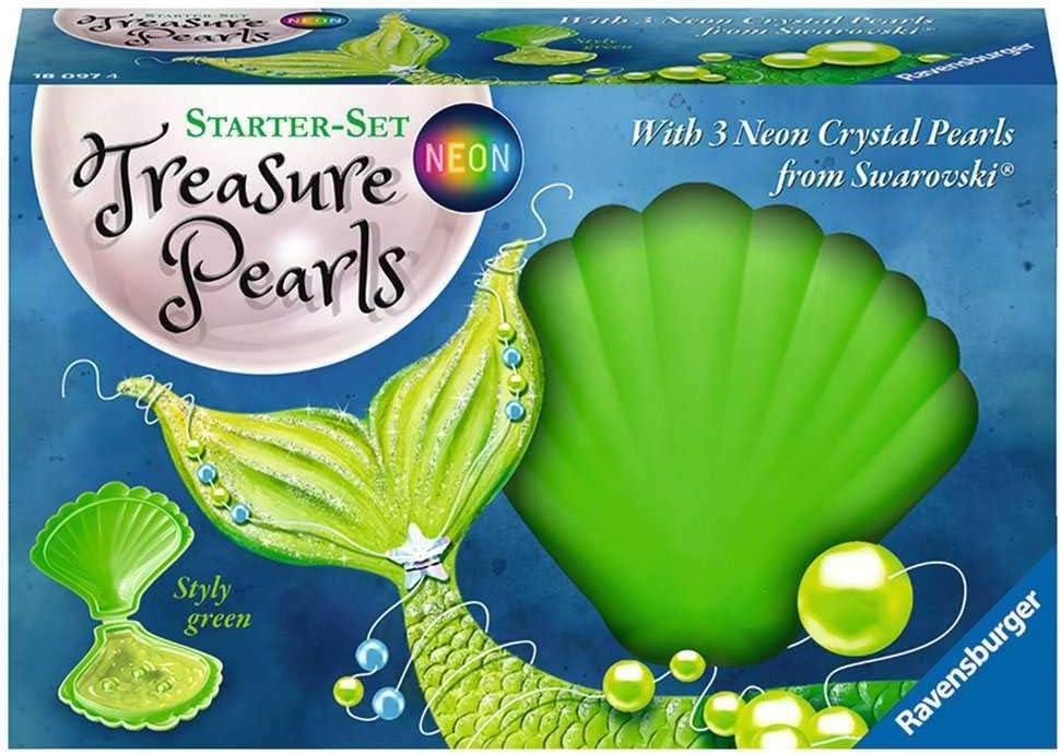 Ravensburger Treasure Pearls - Neon Sunny Yellow Bastelset