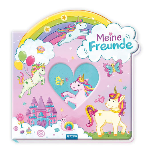Trötsch Freundebuch Kindergarten Einhornwelt Eintragealbum