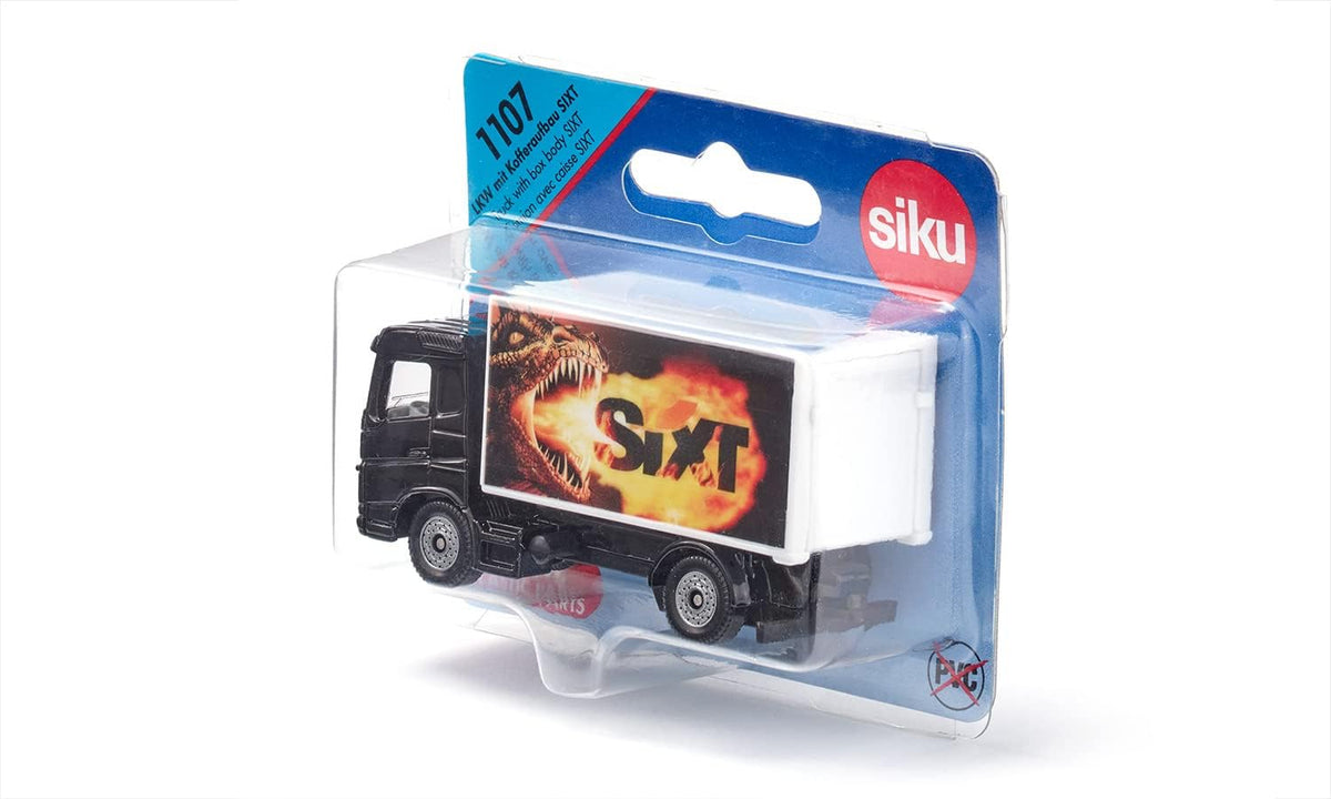 siku 1107 LKW Kofferaufbau Sixt – Spielzeug-Transporter