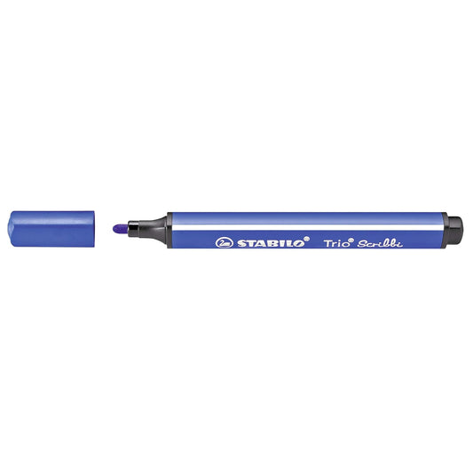STABILO Trio Scribbi Filzstift Einzelstift ultramarinblau