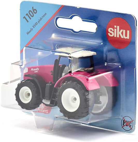 SIKU 1106 Mauly X540 Traktor Pink – Metallspielzeug