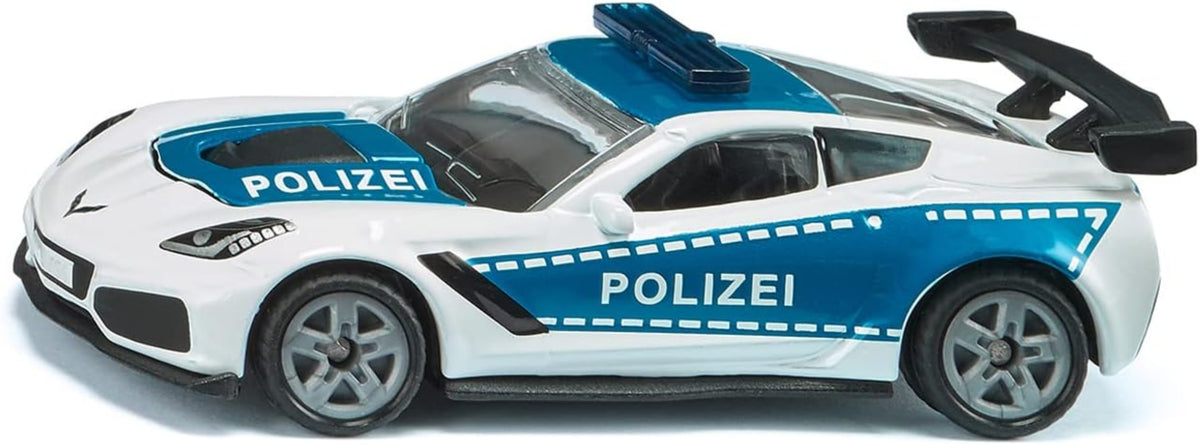 SIKU 1525 Chevrolet Corvette ZR1 Polizei – Metall