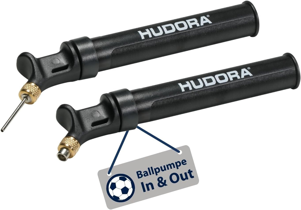 HUDORA Ballpumpe In & Out - kompakte Handpumpe 19x4cm