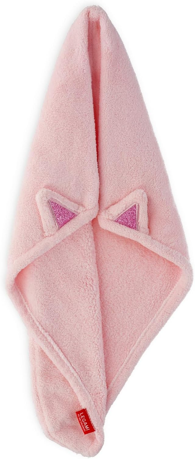 LEGAMI Haarturban Kitty – Mikrofaser, schnelltrocknend