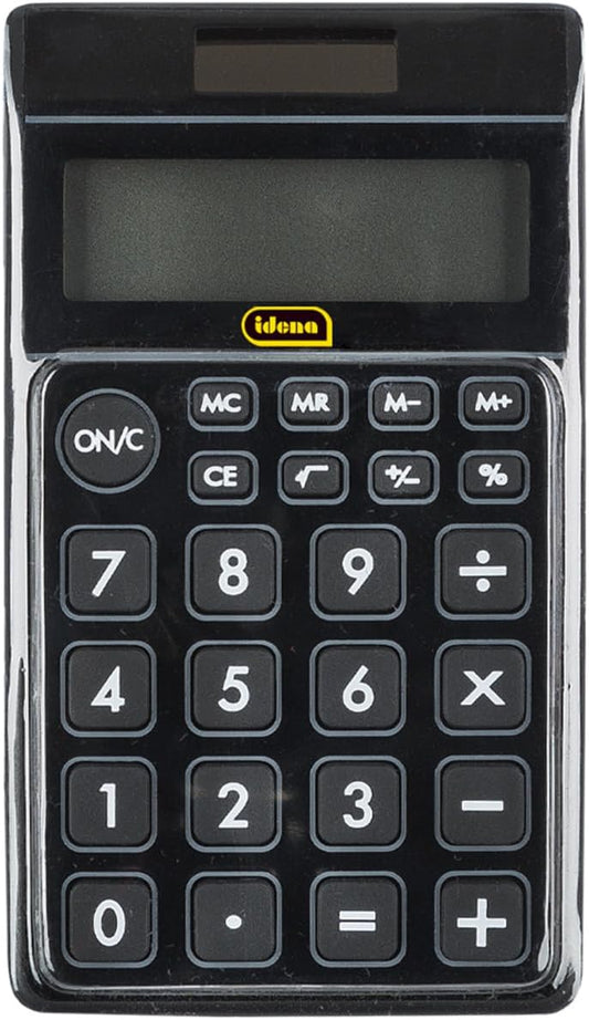Idena Taschenrechner TR 800 Solar 8-stellig schwarz
