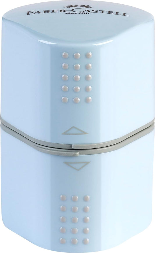 Faber-Castell Dreifachspitzdose Grip Sky Blue