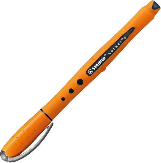 STABILO worker+ fine Tintenroller 0,3 mm schwarz
