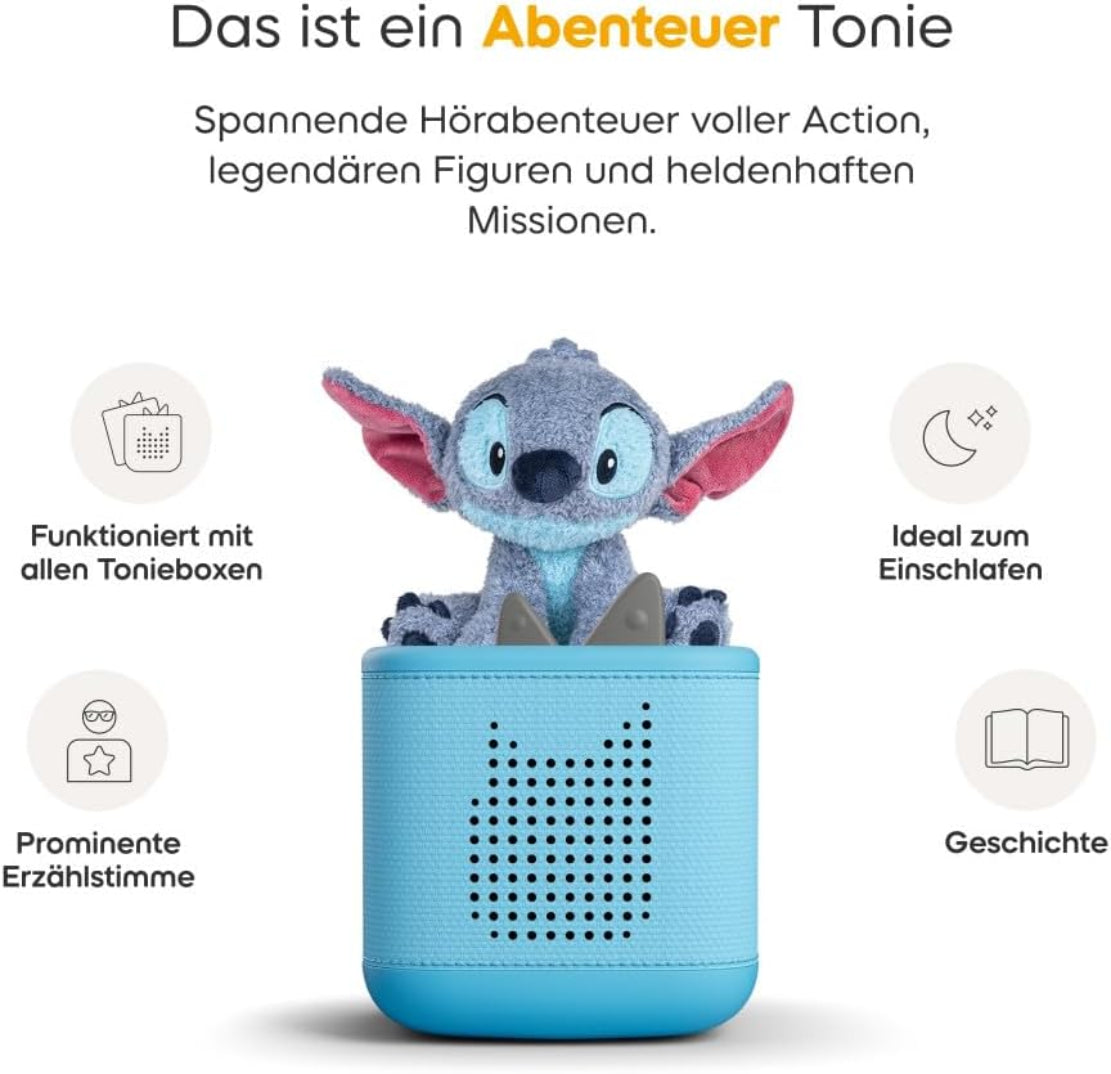 tonies Cuddle Tonie Stitch – Plüsch-Hörfigur ab 3 Jahren