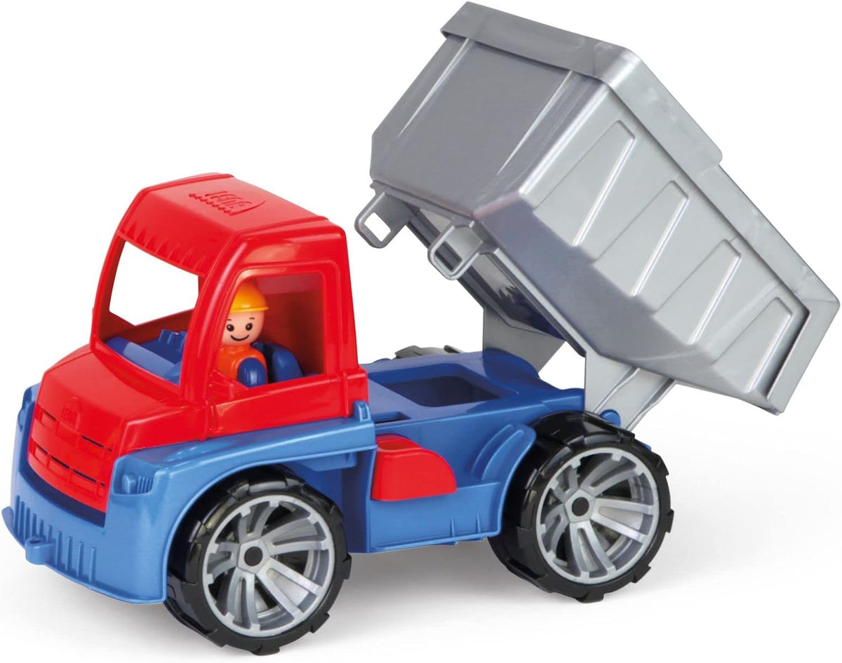 LENA Truxx Kipper 27cm mit Spielfigur - TÜV zertifiziert