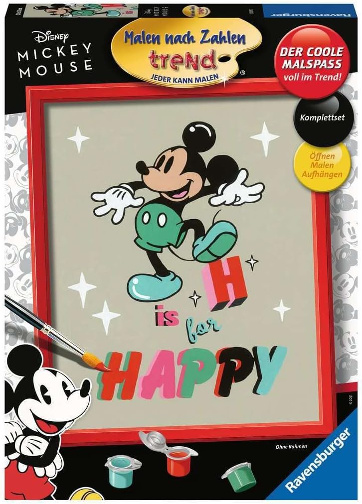 Ravensburger Malen nach Zahlen – H is for happy ab 12 J.