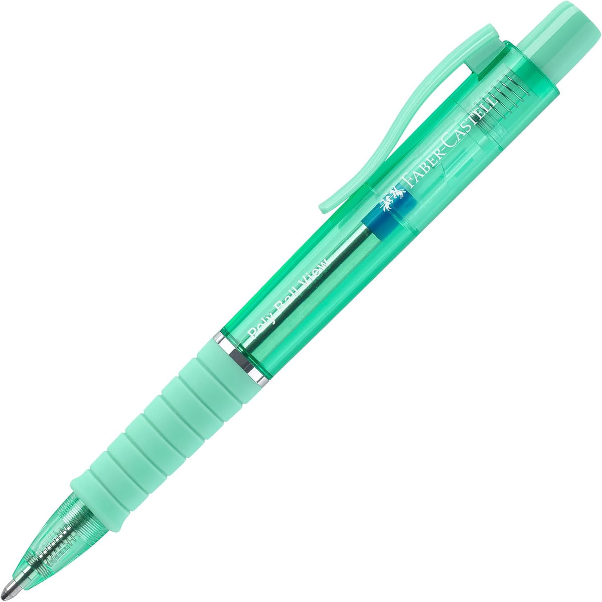 Faber-Castell Poly Ball View Kugelschreiber Jelly Mint XB