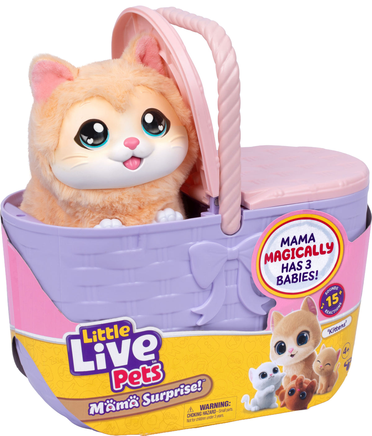 Little Live Pets Kätzchen Mama Surprise – interaktiv