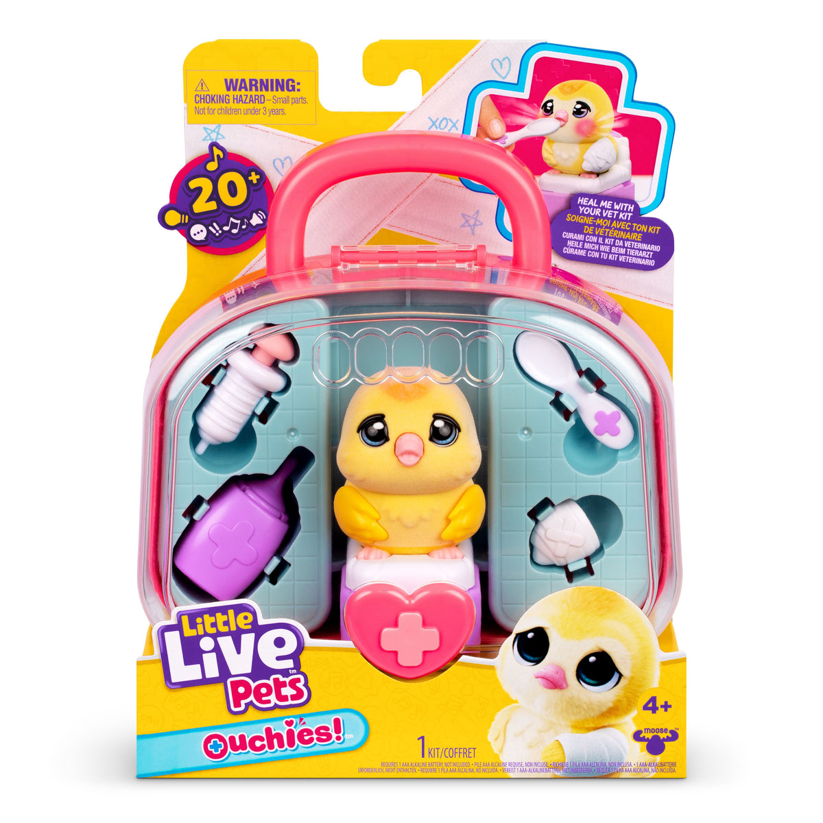 Little Live Pets Ouchies S2 Chirpy das Küken – Vet Kit
