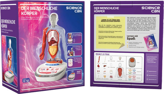 Science Can Mein Körper – 3D-Anatomiemodell interaktiv