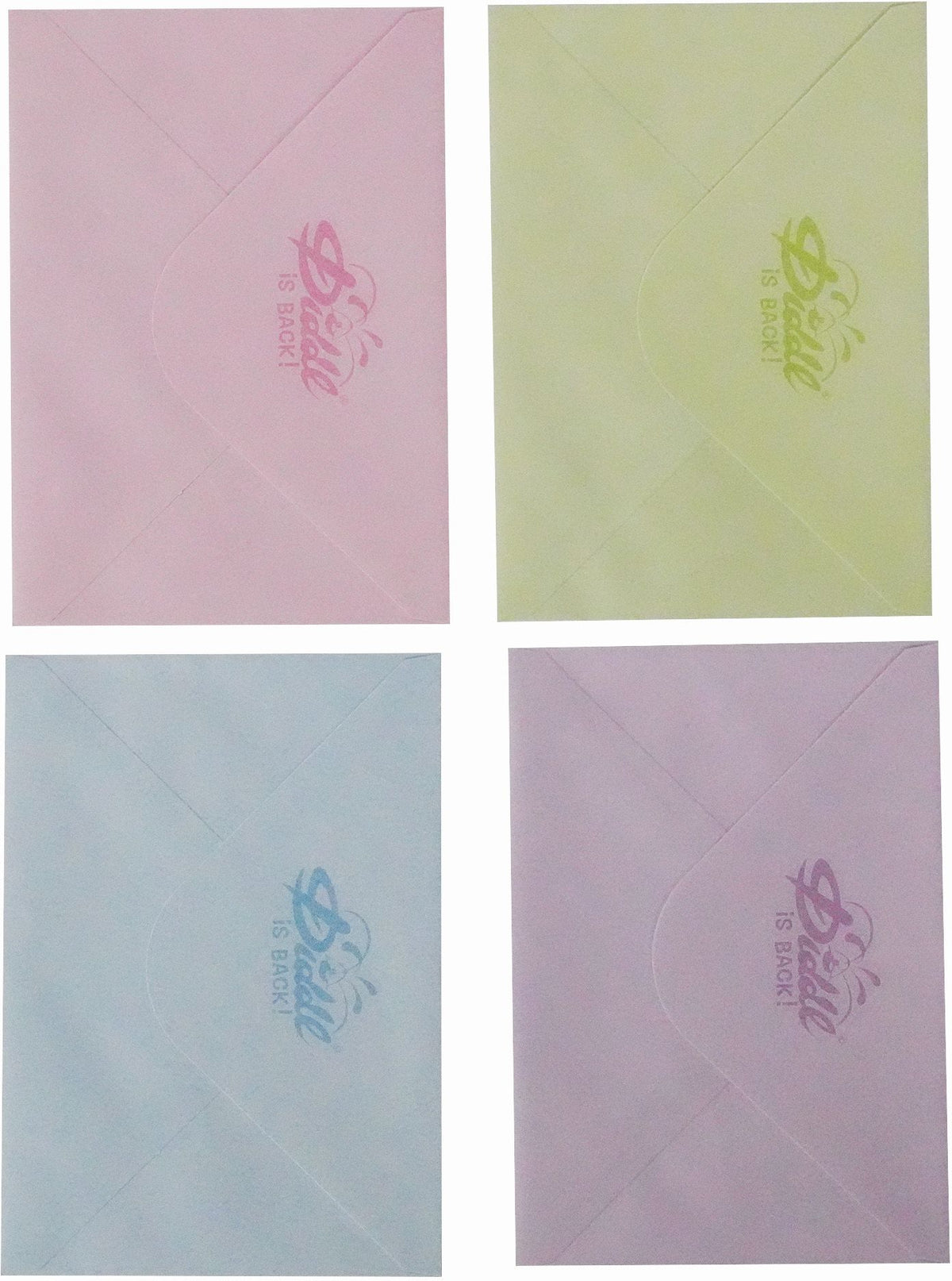 Diddl Briefpapier-Set 20-tlg. – 12 Briefpapiere, 4 Karten, 4 Umschläge