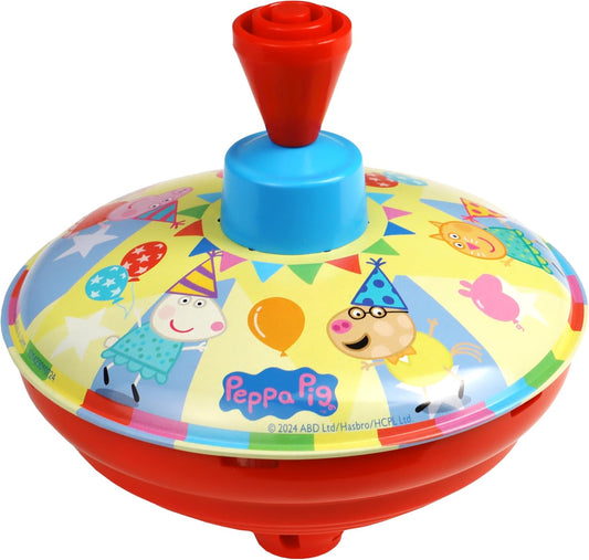 Peppa Pig Brummkreisel 13 cm – Motorikspielzeug ab 18 Monaten