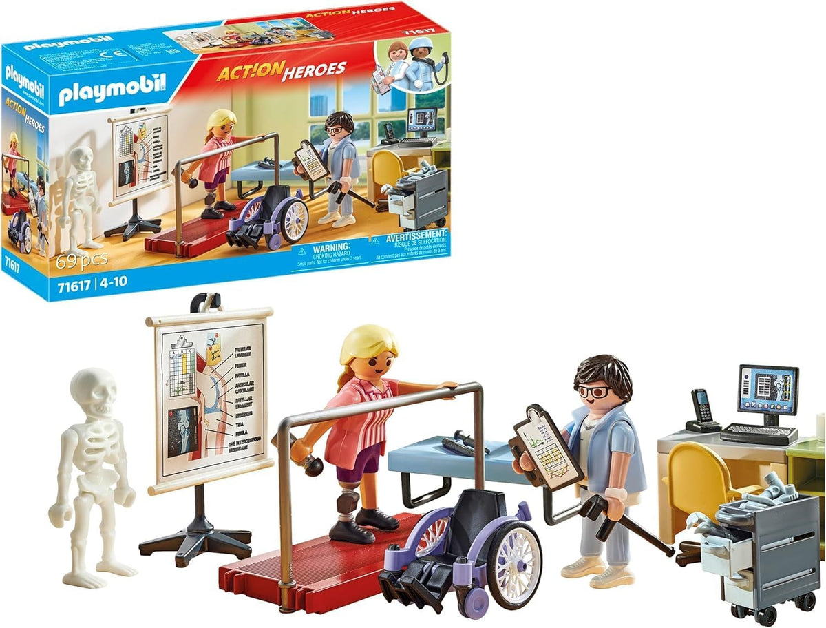 PLAYMOBIL Action Heroes 71617 Orthopädie-Set, 69-teilig