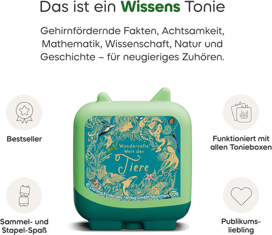 tonies Hörfigur Wundervolle Welt der Tiere | ab 5 J.