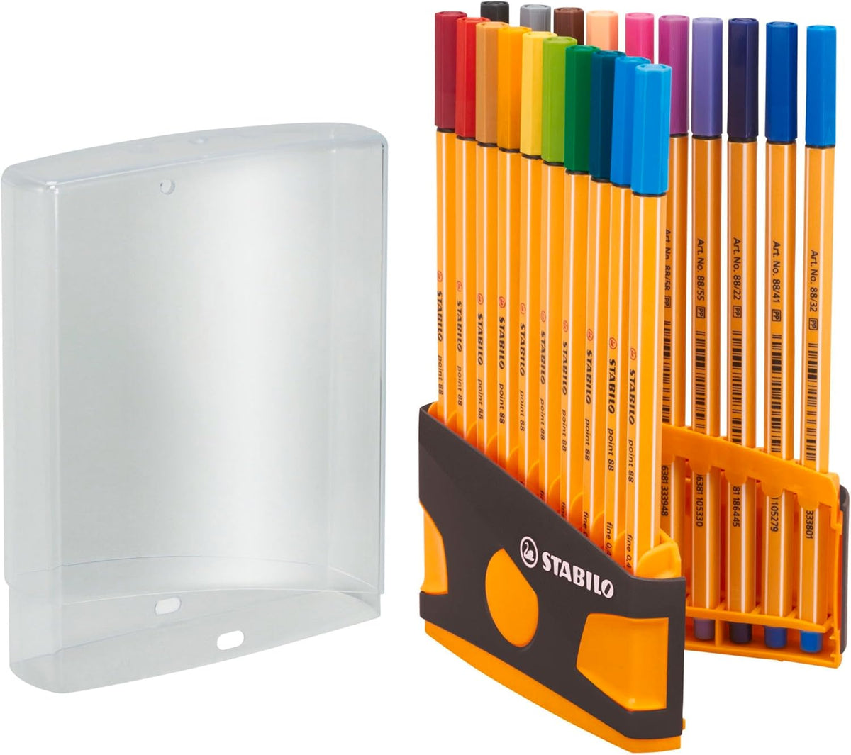 STABILO point 88 ColorParade 20er Fineliner anthrazit/orange