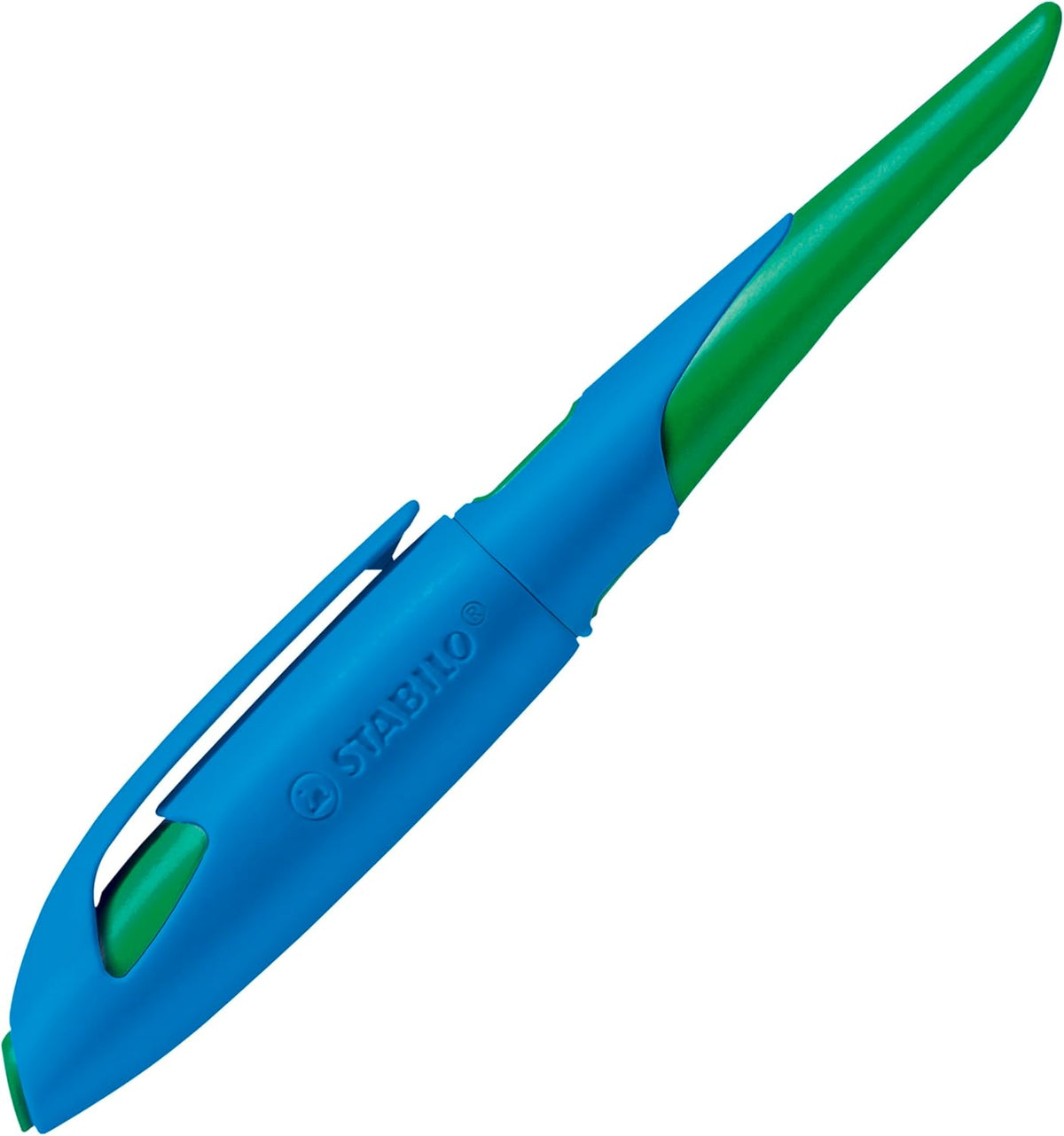 STABILO EASYbirdy Anfängefüller himmelblau/grasgrün Feder A L