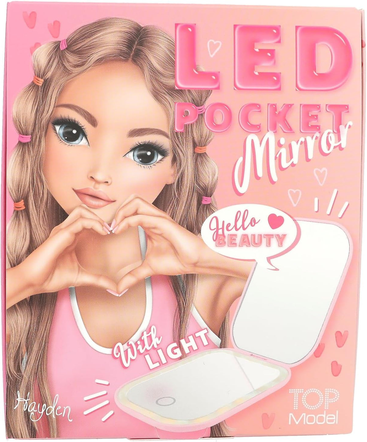DEPESCHE TOPModel LED Taschenspiegel Beauty And Me