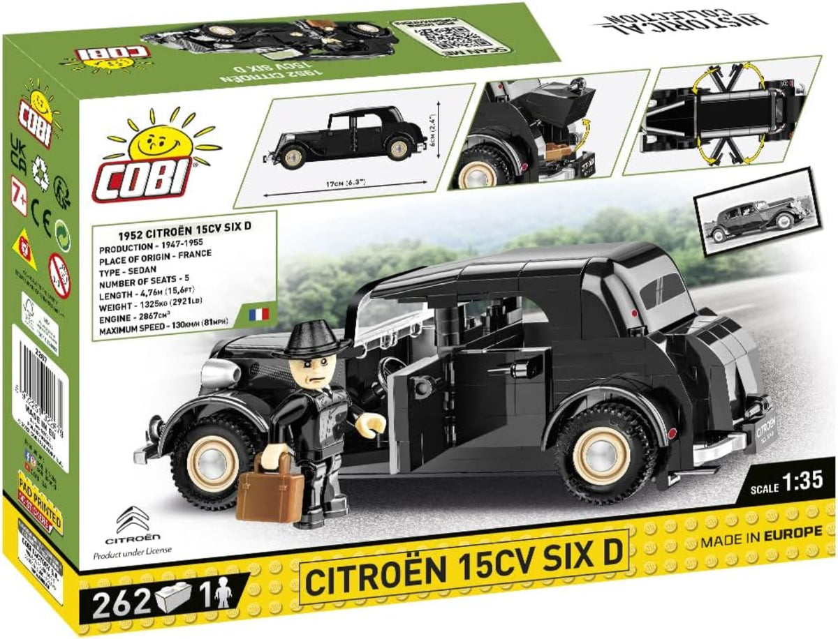 COBI Citroën 15CV SIX D WWII Bauset 262 Teile 1:35