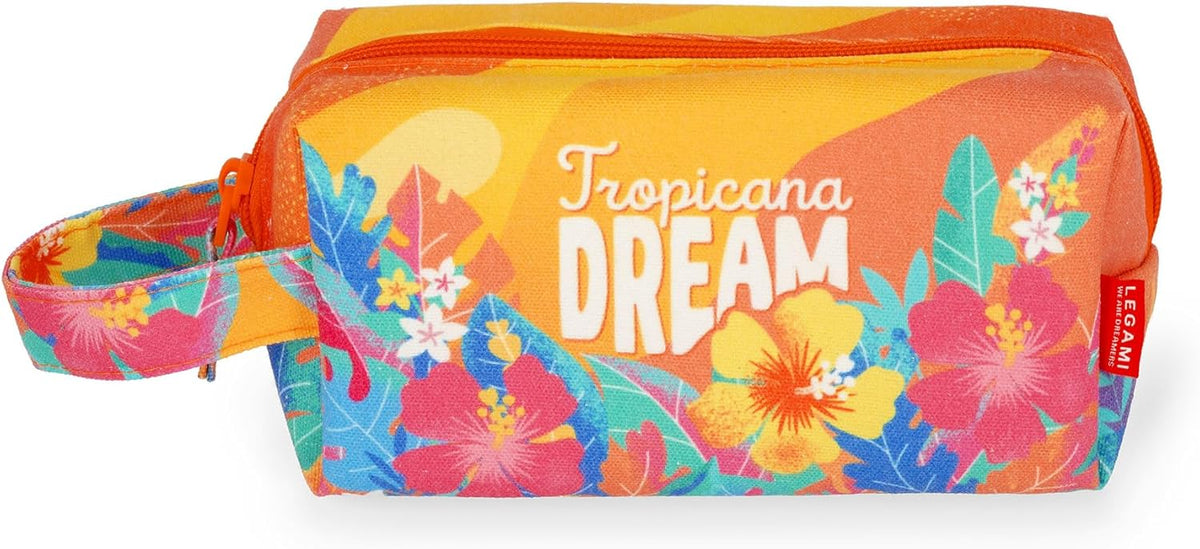 LEGAMI Thermal Beach Pouch Tropicana Dream 18x14x10 cm