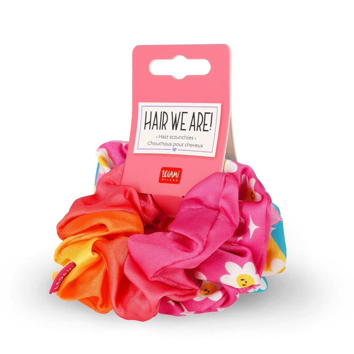 LEGAMI Hair We Are! Scrunchies 3er-Set – Daisy