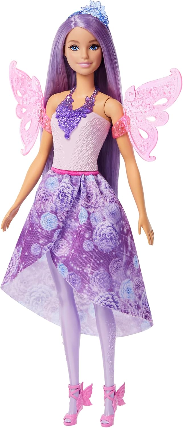 Barbie 3-in-1 Fantasie Puppe mit 8 Accessoires (JCP74)