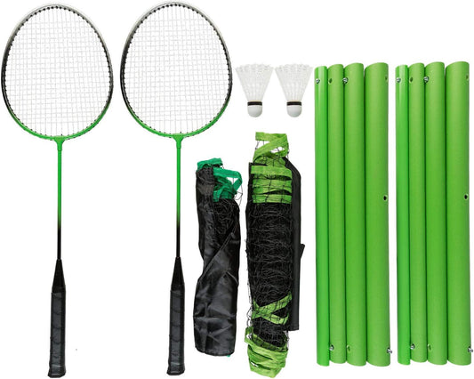 Idena Federball & Tennis Set Netz Schläger Bälle