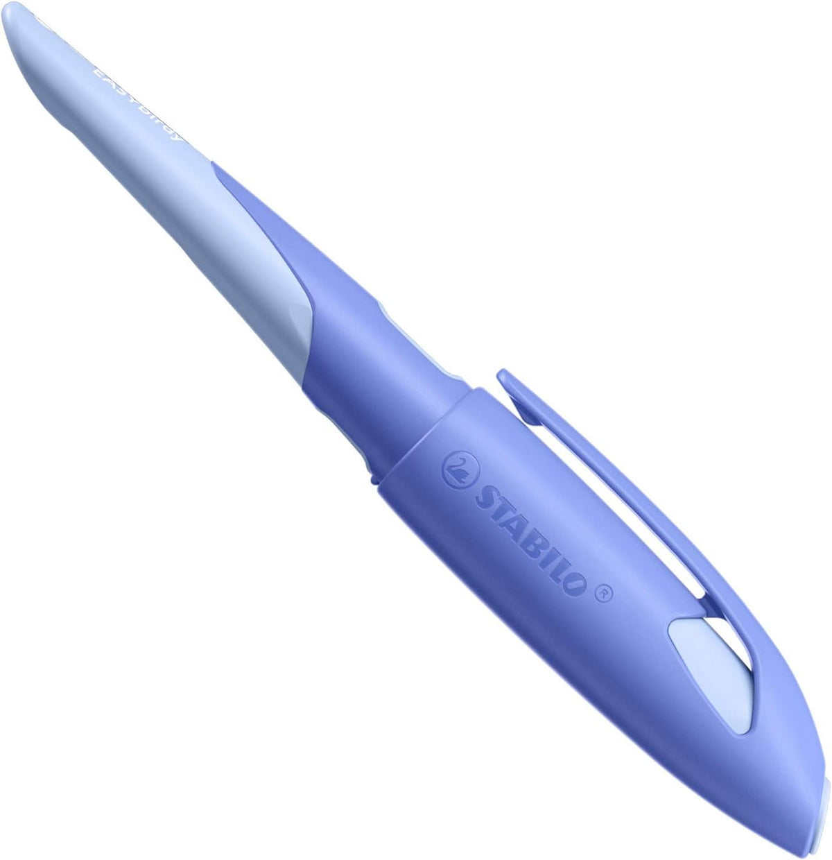 STABILO EASYbirdy Pastel blau/hellblau Feder A L o.Werkzeug