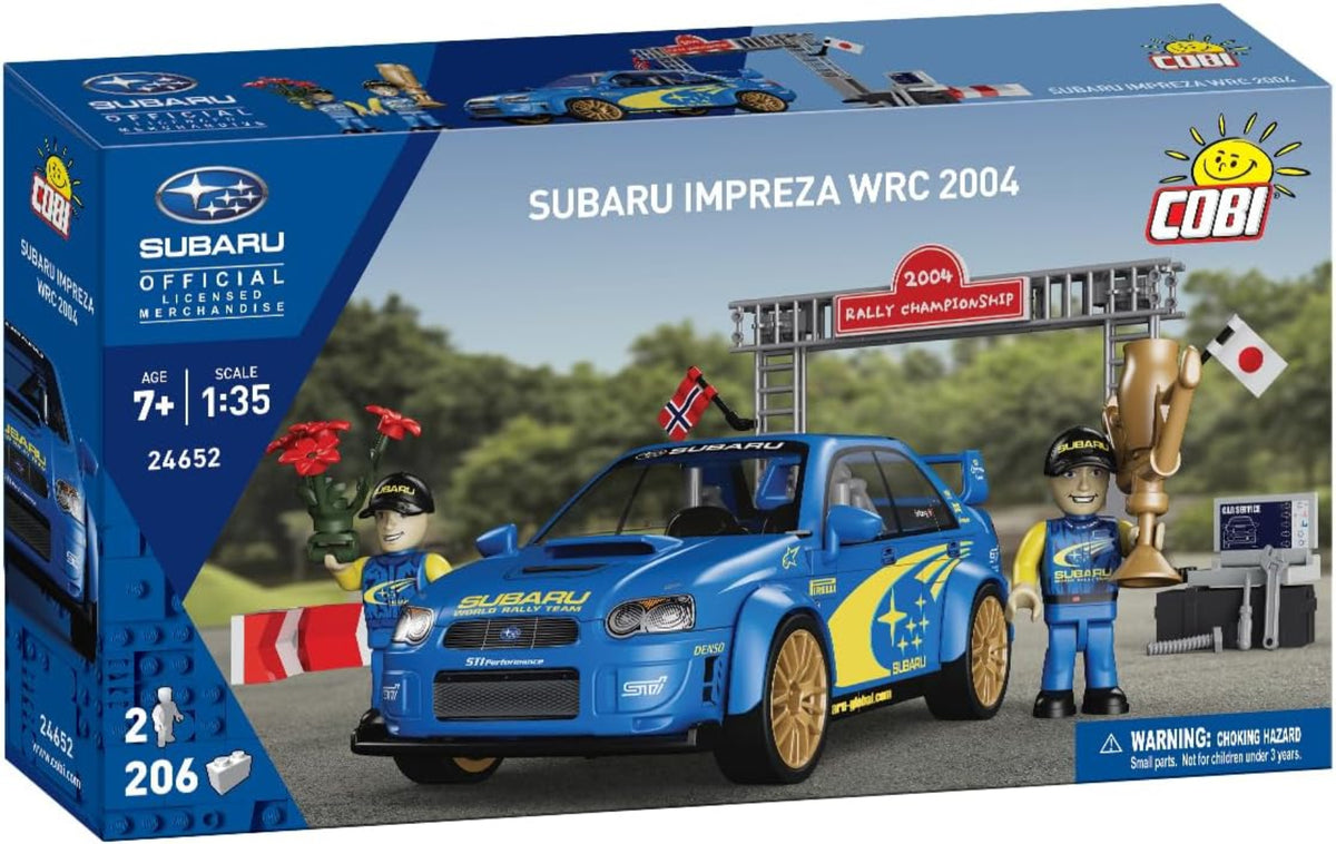 COBI Subaru Impreza WRC 2004 Bauset 206 Teile 1:35