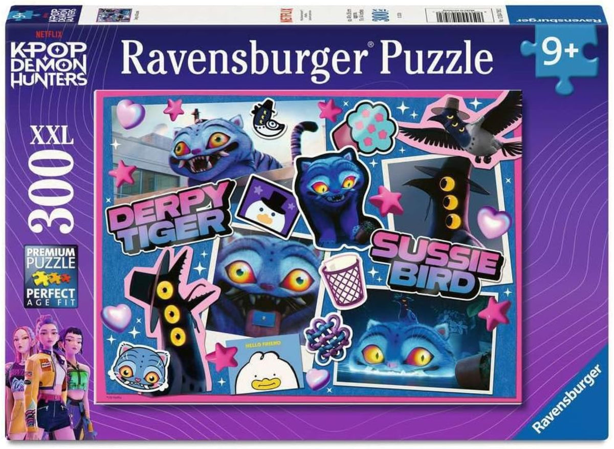 Ravensburger KPop Demon Hunters Derpy & Sussie 300 Teile XXL
