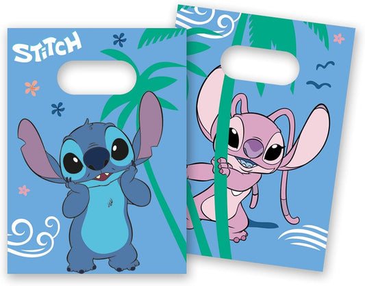 PROCOS Disney Stitch Partyтüten 4 Stück – 16×22 cm